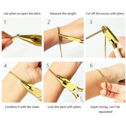 Permanent Bracelet Kit UK | DIY Forever Bracelet for Couples & Best Friends | HeartSync