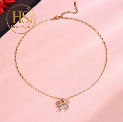 Eternal Flutter Butterfly Necklace – Rose Box Gift