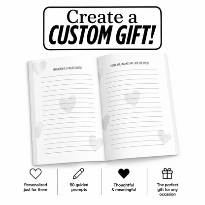 What I Love About You Book – A Personal Gift They’ll Never Forget